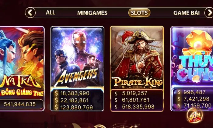 Loạt game giải trí đỉnh cao tại Sunwin