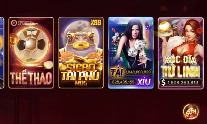 tài xỉu Sunwin Tài xỉu Sunwin được nhiều game thủ yêu thích tại cổng game này